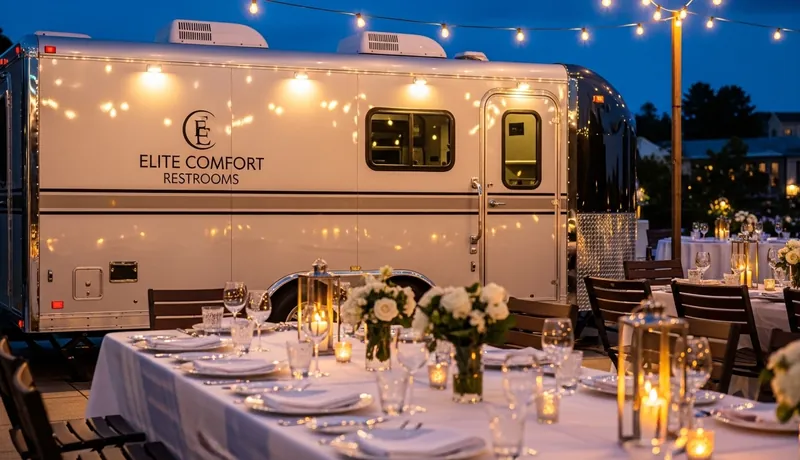 Luxury Restroom Trailer Rentals Rochester NY